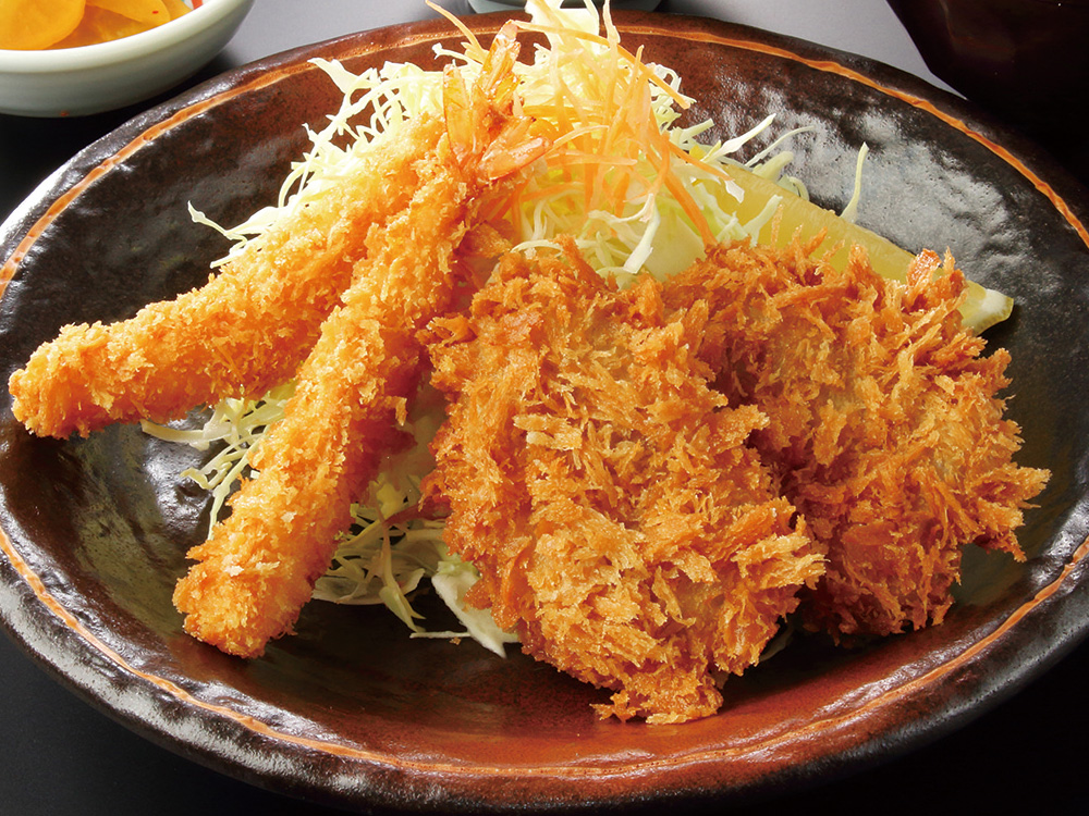 海老ヒレカツ定食