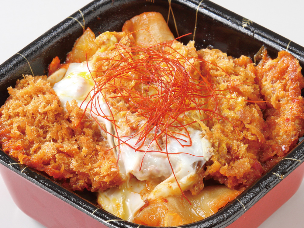 キムチかつ丼