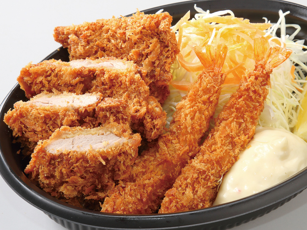 海老ヒレカツ弁当